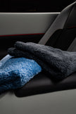 gray blue plush towel hero