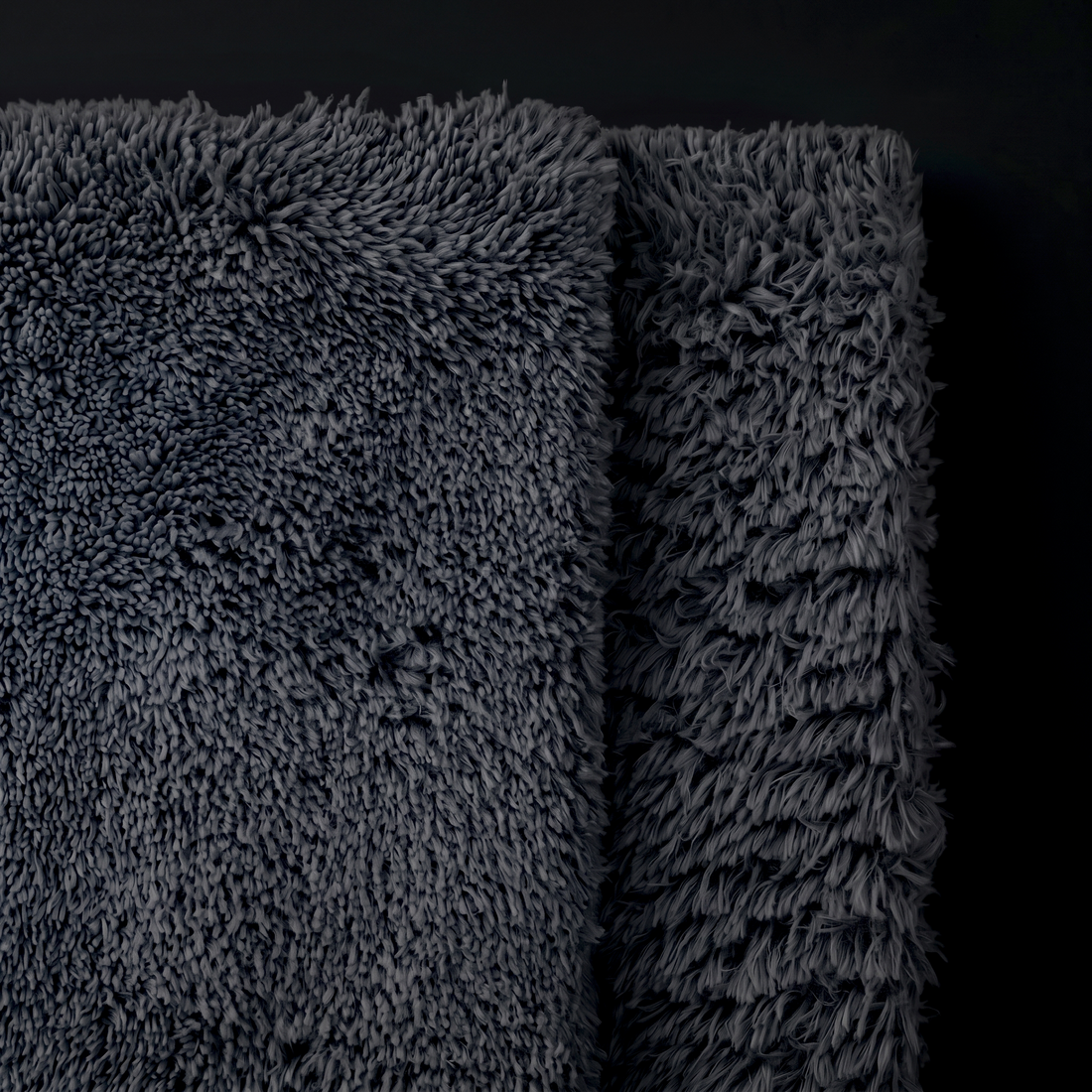 gray squares towel fiber close-up